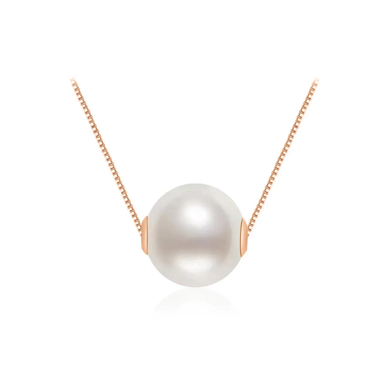 18K Interchangeable Akoya Pearl Necklace KN00079 | Possibilities