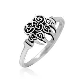 925 Sterling Silver Ladies Veles Ring