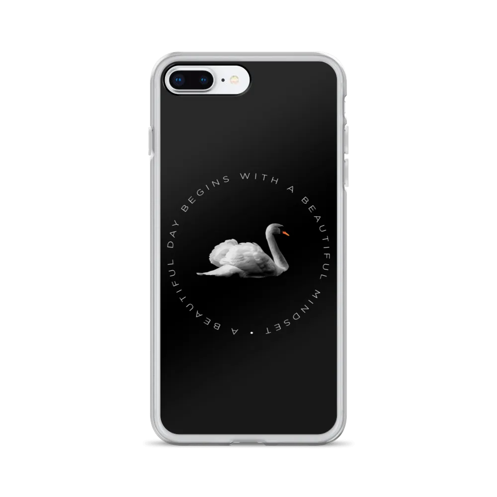 a Beautiful day begins with a beautiful mindset iPhone Case