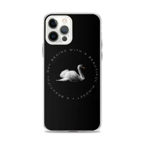 a Beautiful day begins with a beautiful mindset iPhone Case