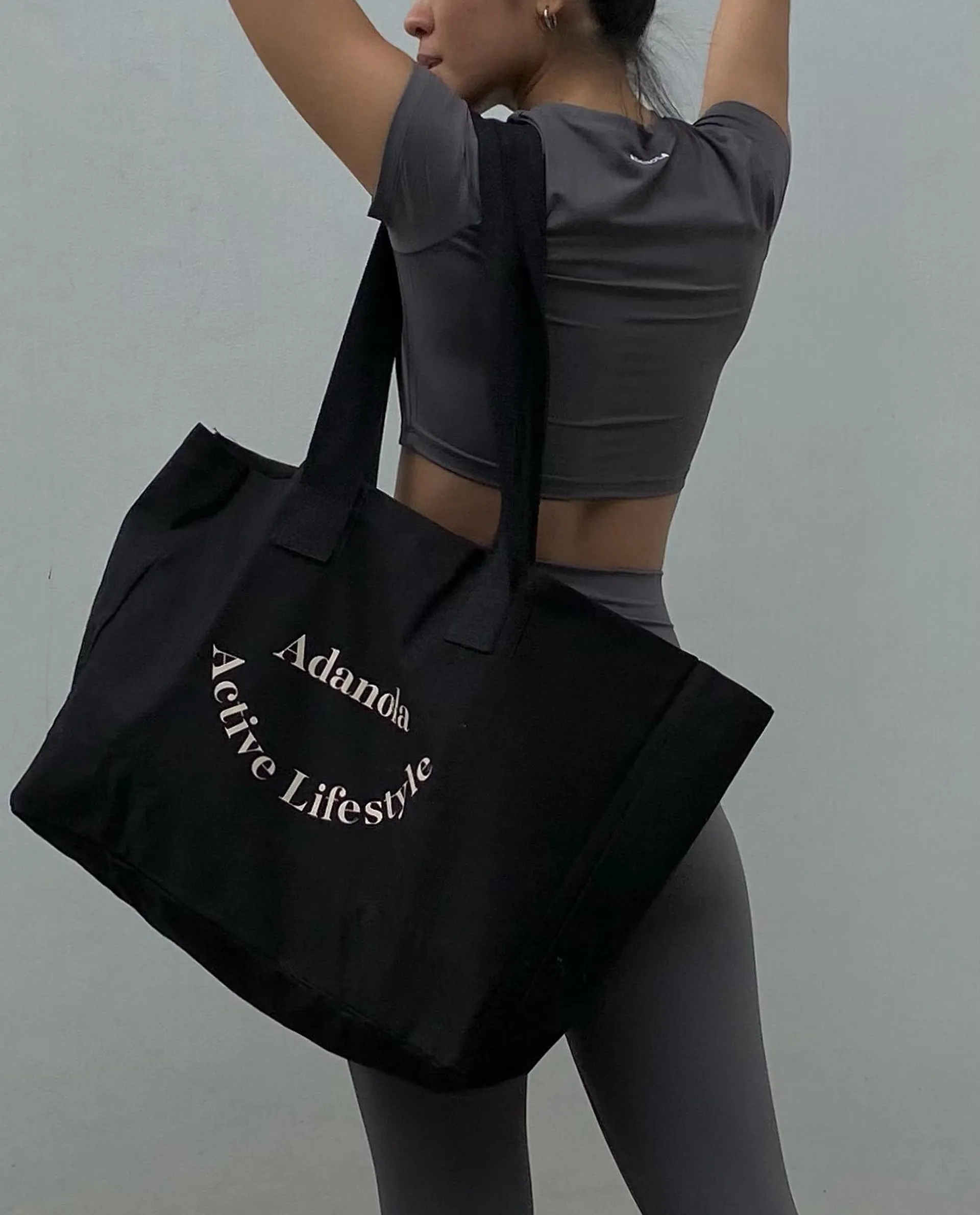 Active Lifestyle Tote Bag - Black/Nude