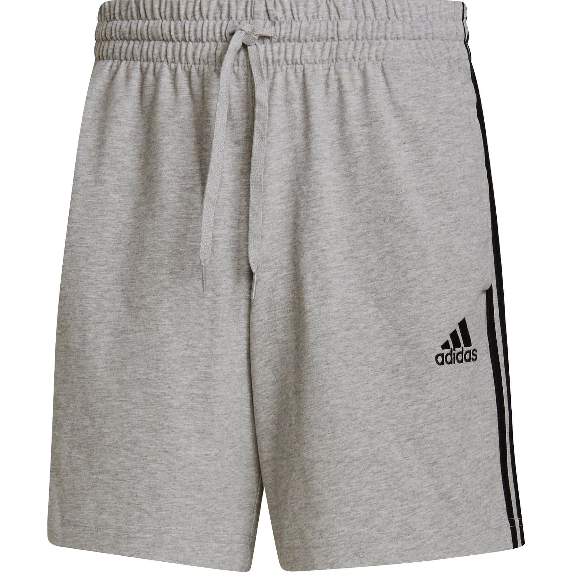 adidas AeroReady Essentials 3 Stripes Mens Training Shorts - Grey