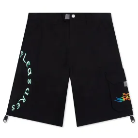 Adventure Cargo Shorts - Black