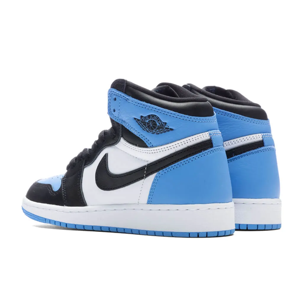 Air Jordan 1 Retro High OG (GS) - University Blue/Black/White