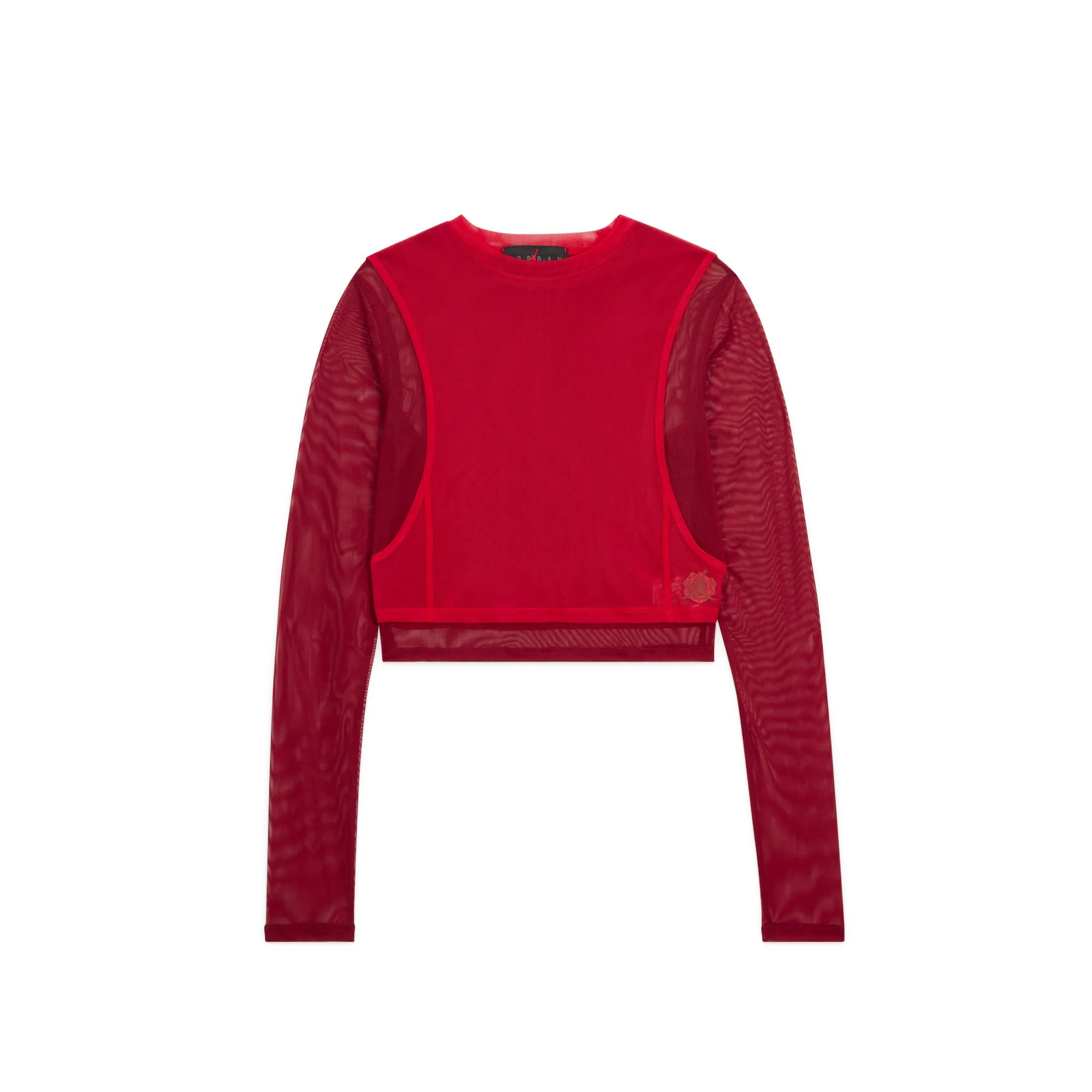 Air Jordan x Teyana Taylor Womens Long Sleeve Mesh Top