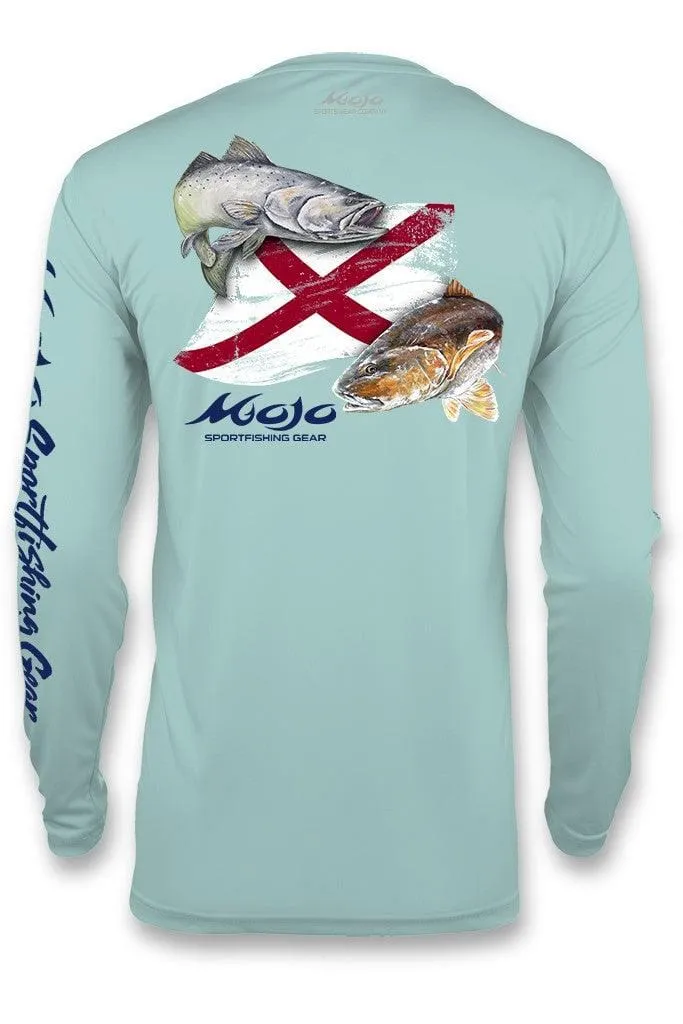 Alabama Redfish Flag Wireman X