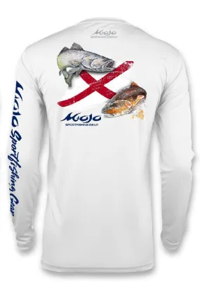 Alabama Redfish Flag Wireman X