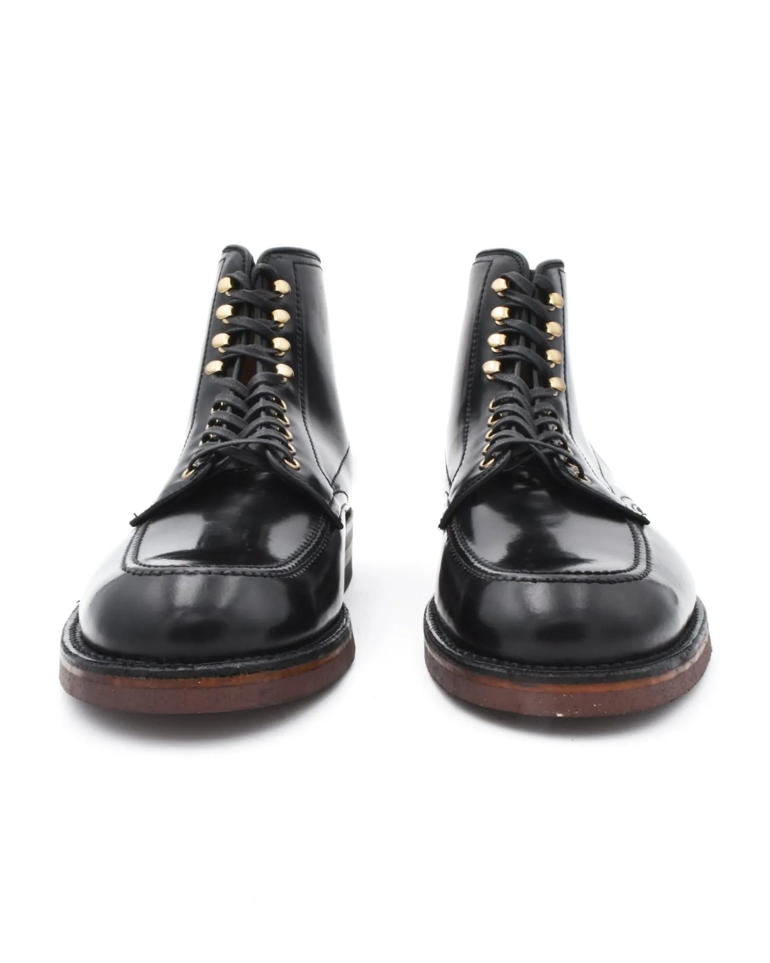 Alden Black Cordovan Indy Boot