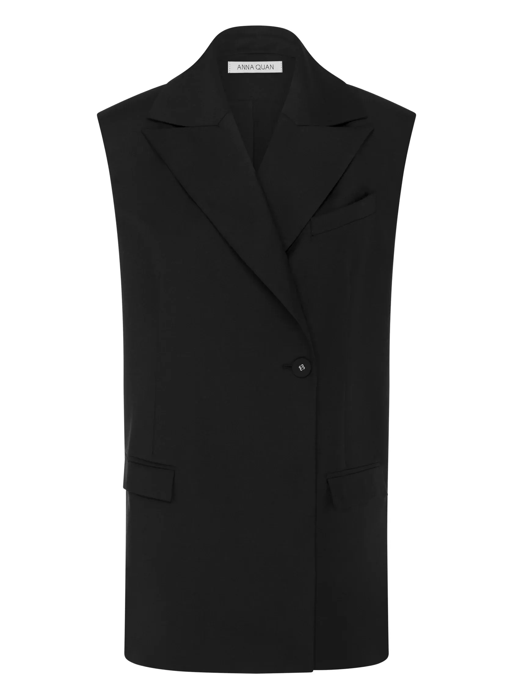 ALLEGRA VEST-BLACK