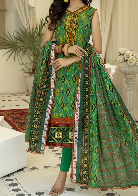 Alzohaib Designer Anum Printed Pakistani Lawn Dress