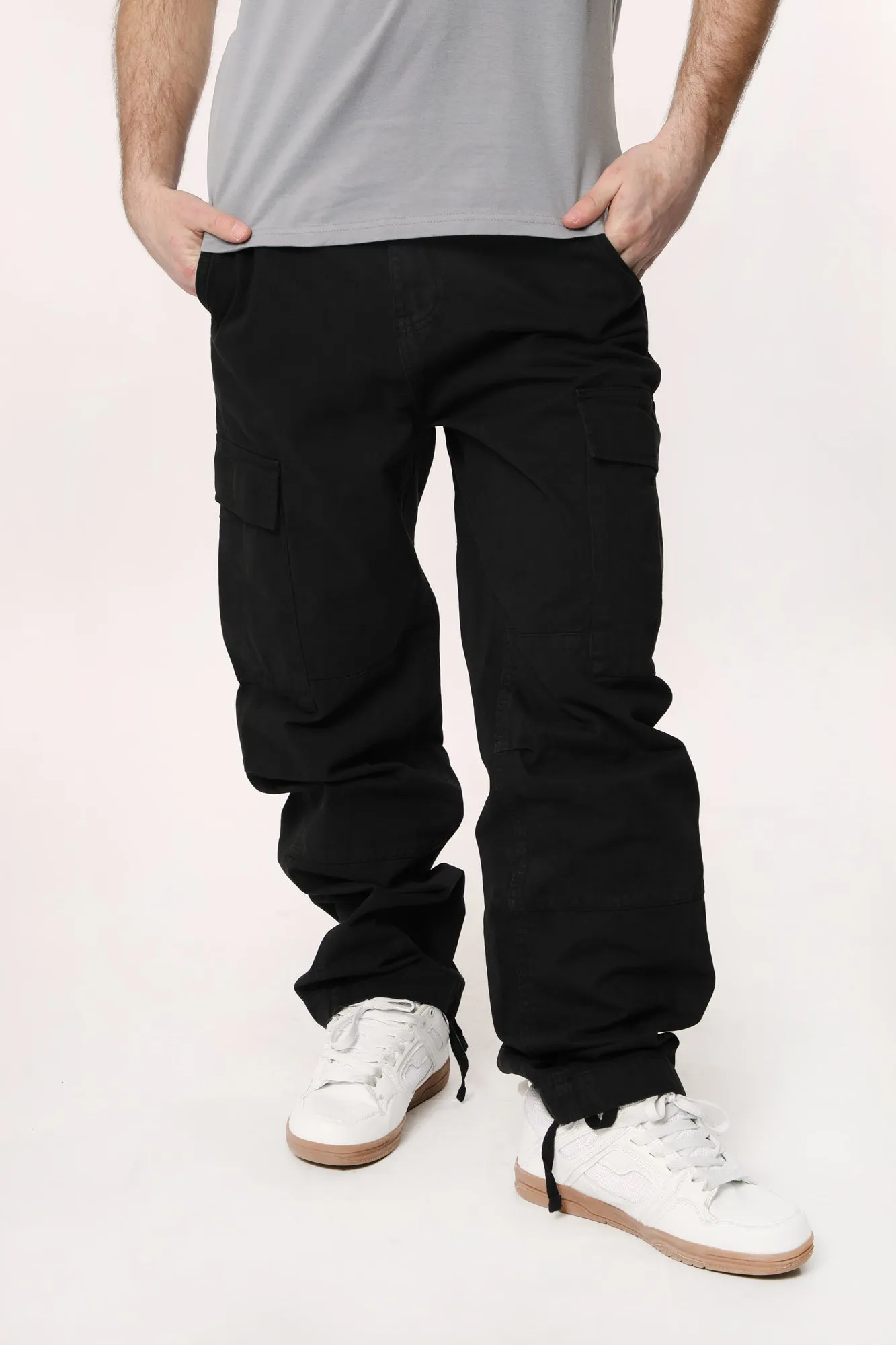 Amnesia Mens Cotton Cargo Pant