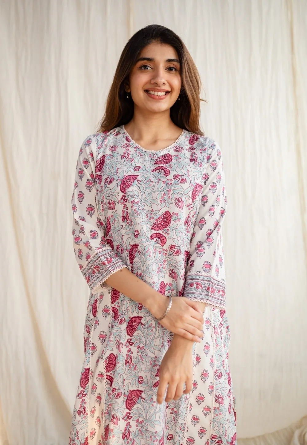 Avika Sanganeri Cotton Kurta