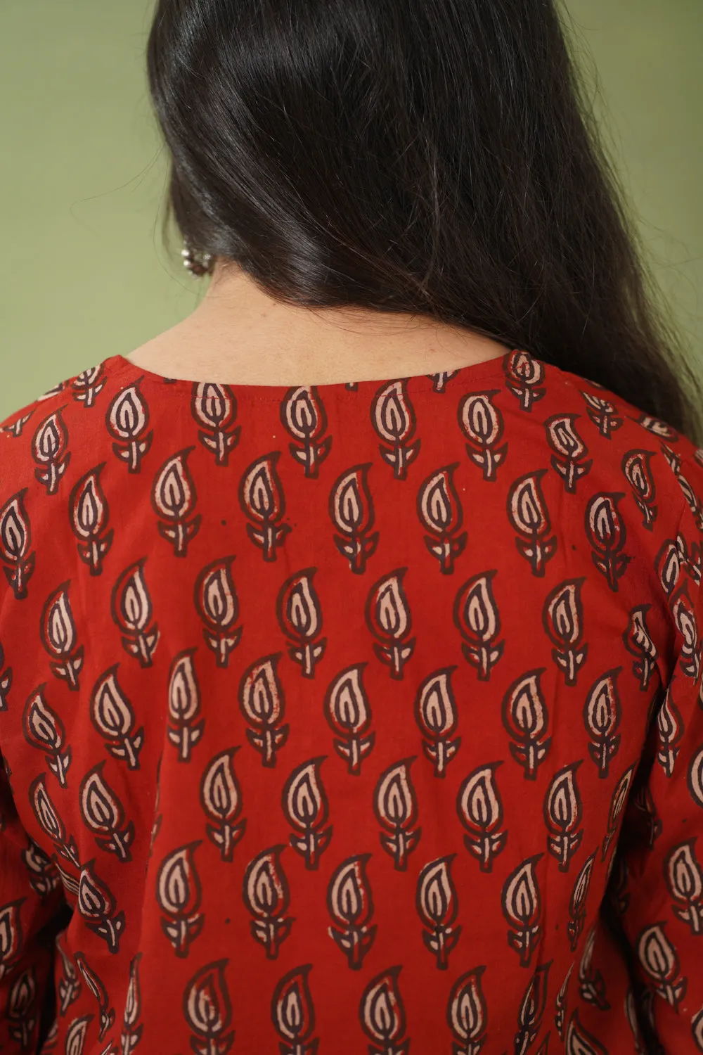 Balotra Cotton Block Printed Kurta