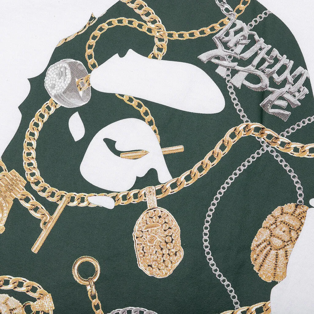 Bape Jewels by Bathing Ape Tee - White