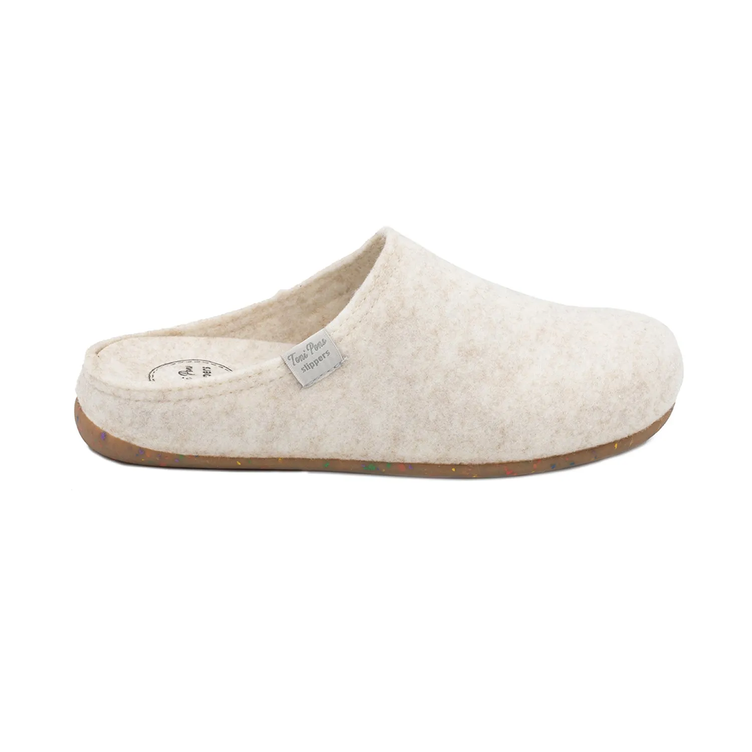 Basic Felt Slippers for Unisex - Mona-FR