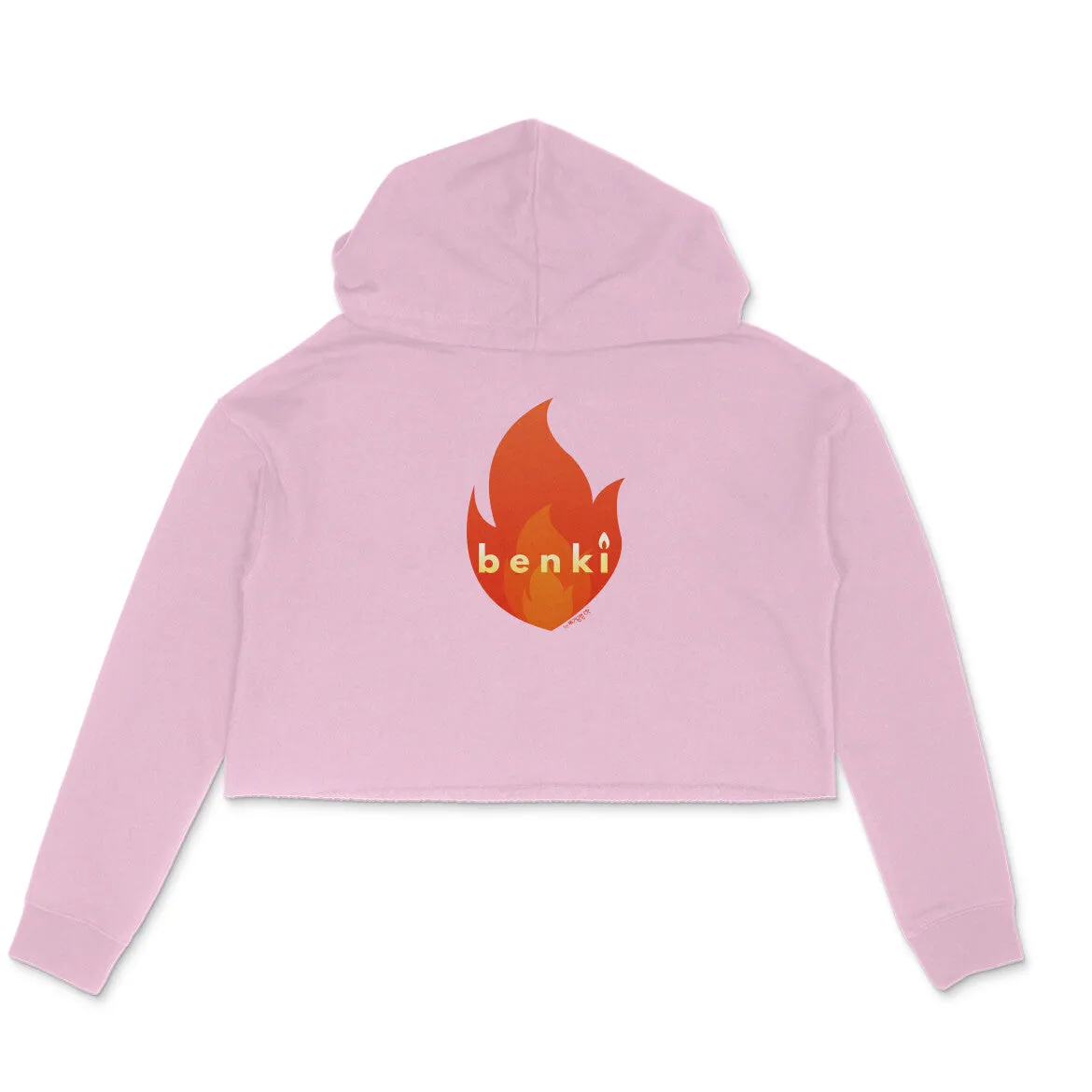 Benki - Kannada Crop Hoodie