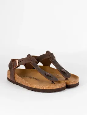 Birkenstock Kairo Narrow Sandal Oiled Leather Habana