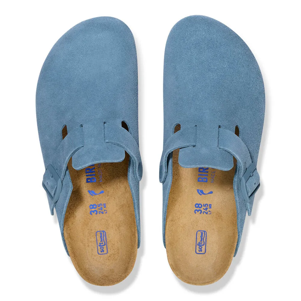 Birkenstock Women's Boston Elemental Blue - Narrow