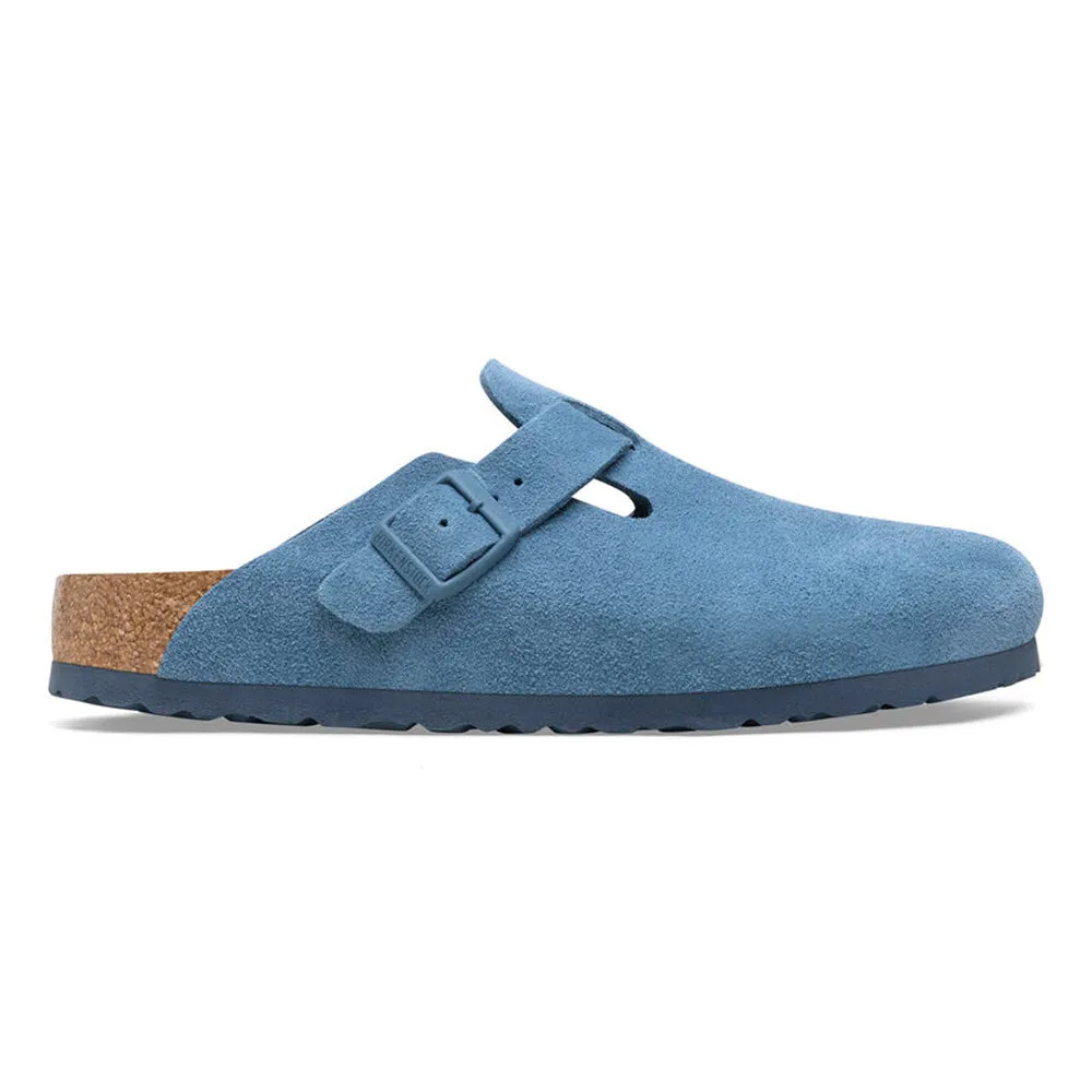 Birkenstock Women's Boston Elemental Blue - Narrow