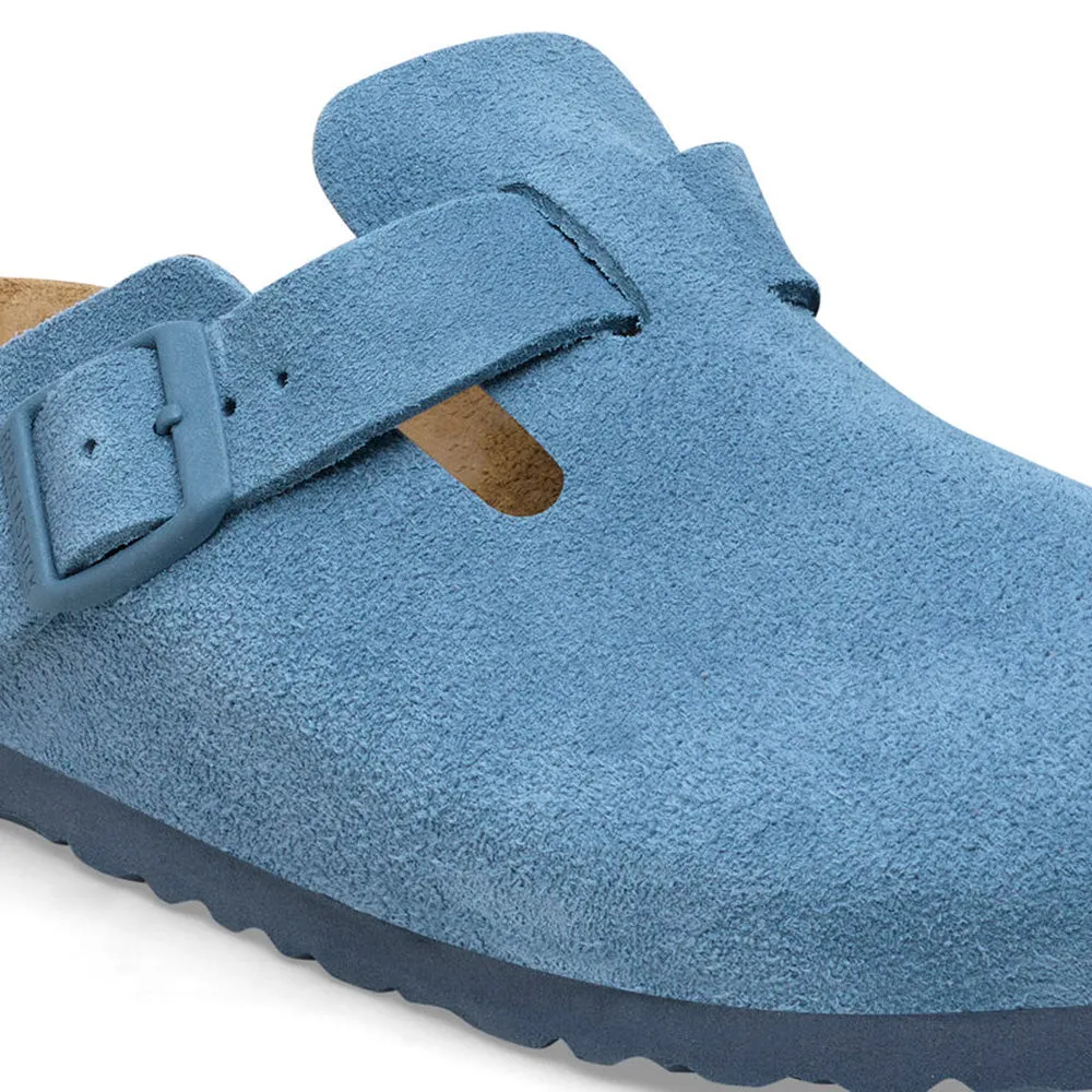 Birkenstock Women's Boston Elemental Blue - Narrow