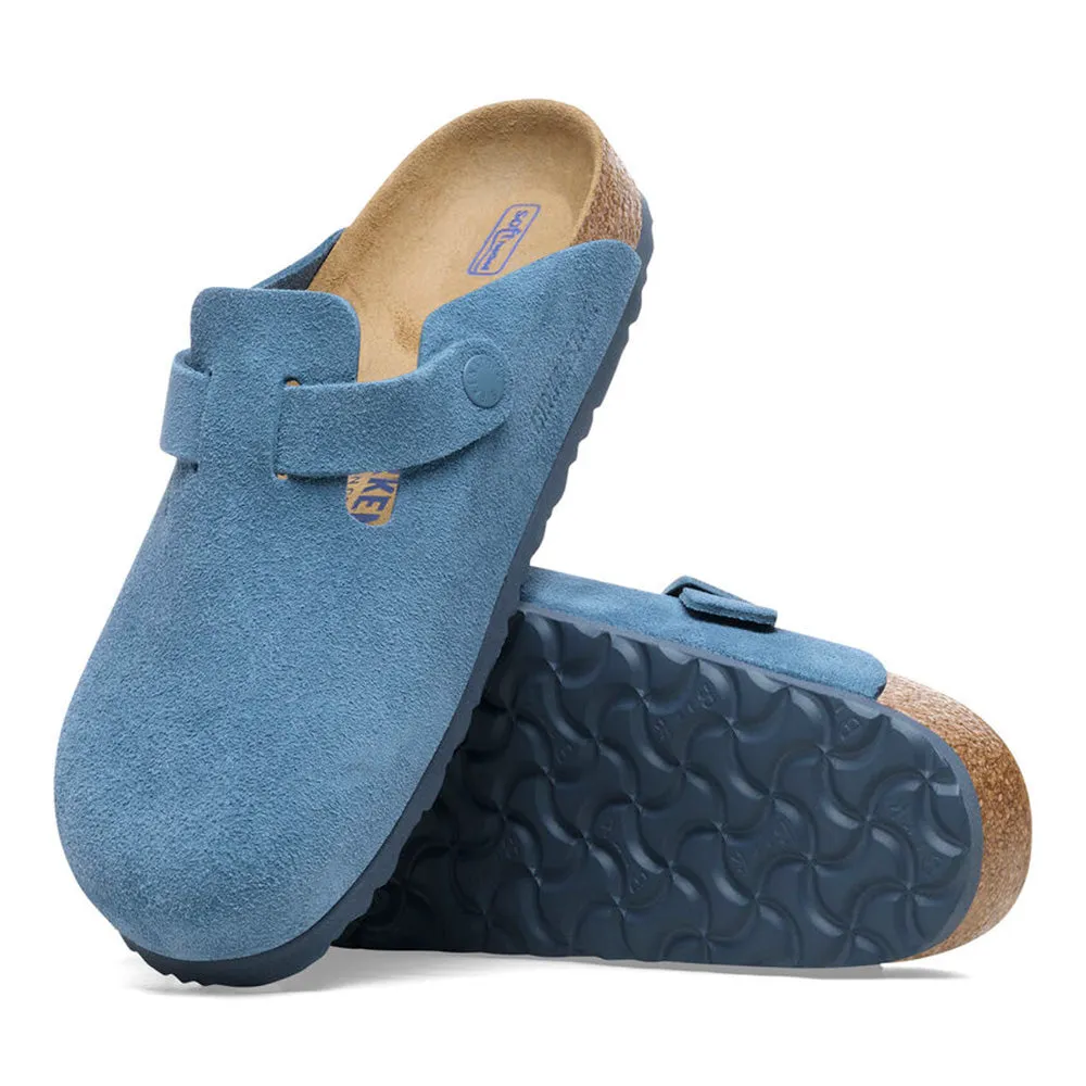 Birkenstock Women's Boston Elemental Blue - Narrow