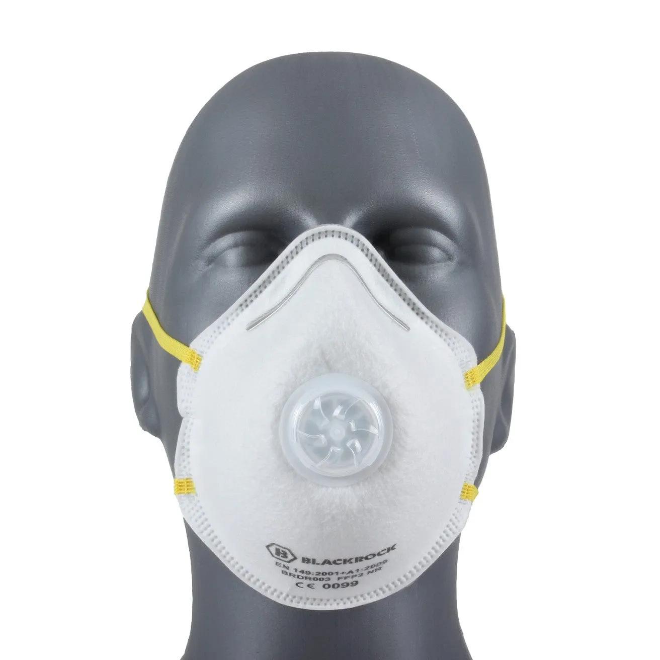 Blackrock Box of 10 Eazi-Breathe FFP2 Moulded Disposable Respirators