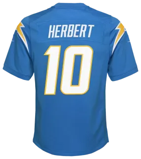 Boys' Grade School Herbert Justin Nike Chargers Game Jersey - Blue