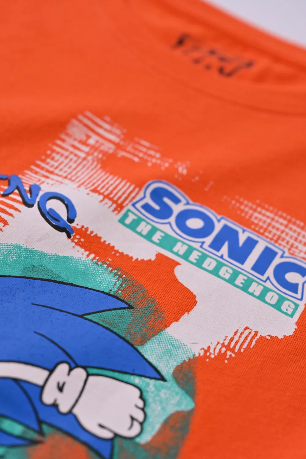 BOYS SONIC PRINT TEE