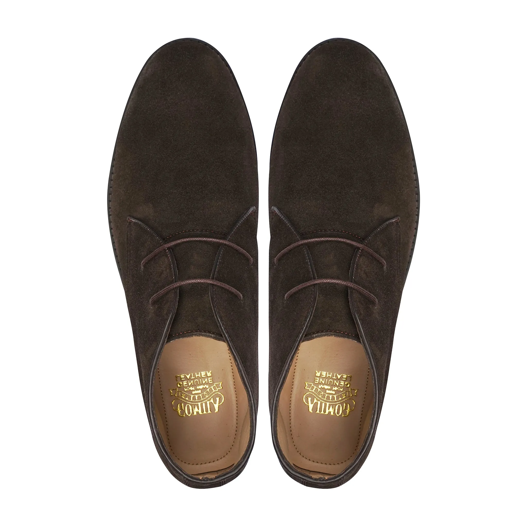 Cairo - Men's Brown Kid Suede Chukka Boot