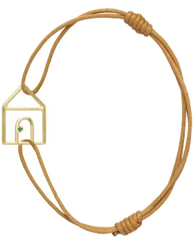 CASITA ESMERALDA CORD BRACELET