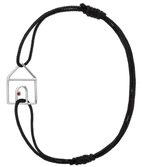 CASITA RUBI WG CORD BRACELET