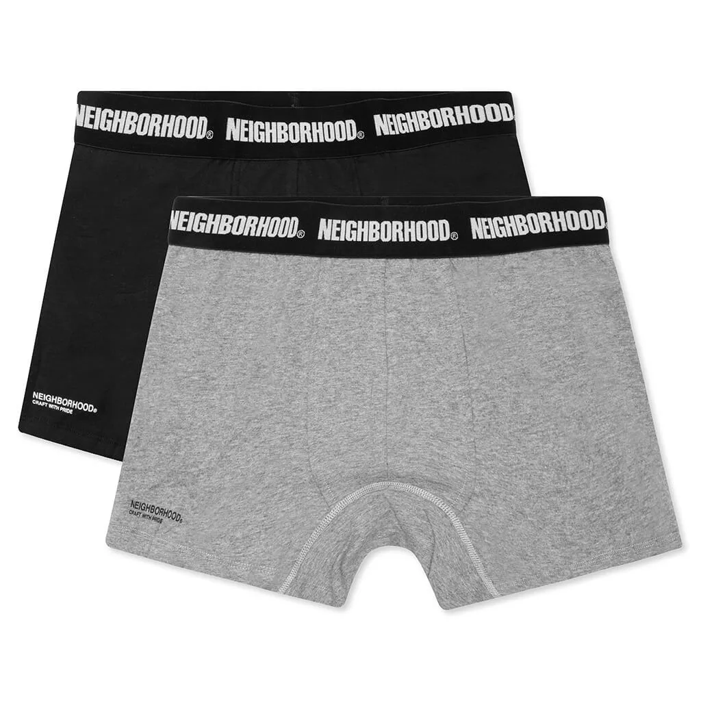 Classic 2-Pack / C-Unders - Black/Grey