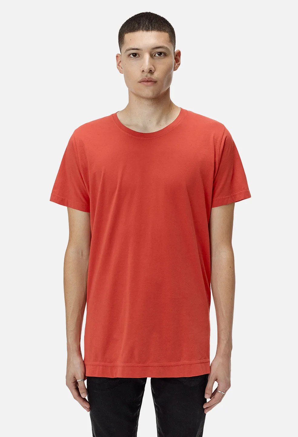 Cotton Mercer Tee / Cardinal