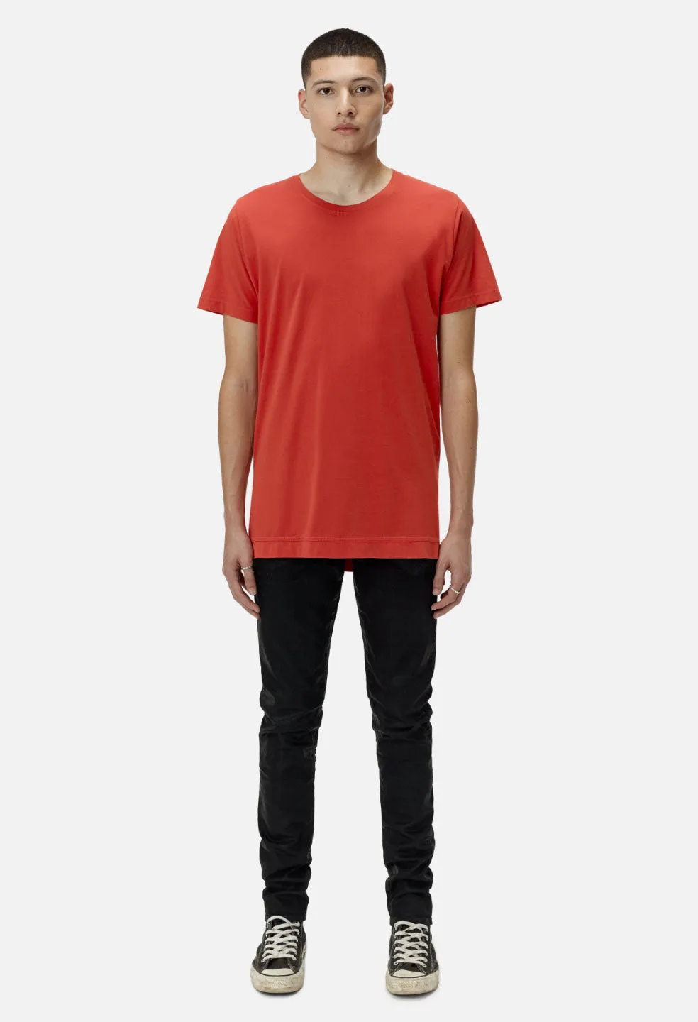 Cotton Mercer Tee / Cardinal