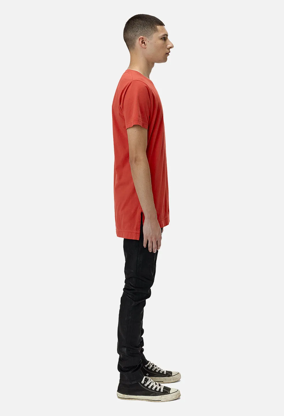 Cotton Mercer Tee / Cardinal