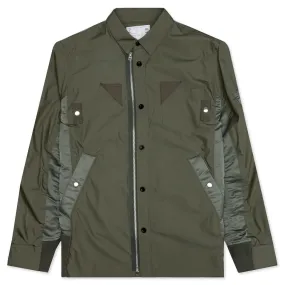 Cotton Weather Shirt - Khaki