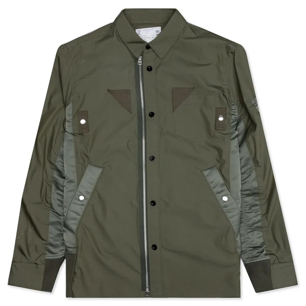 Cotton Weather Shirt - Khaki