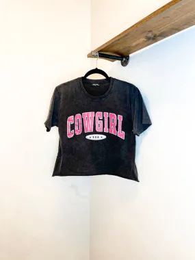 Cowgirl Era Graphic Crop