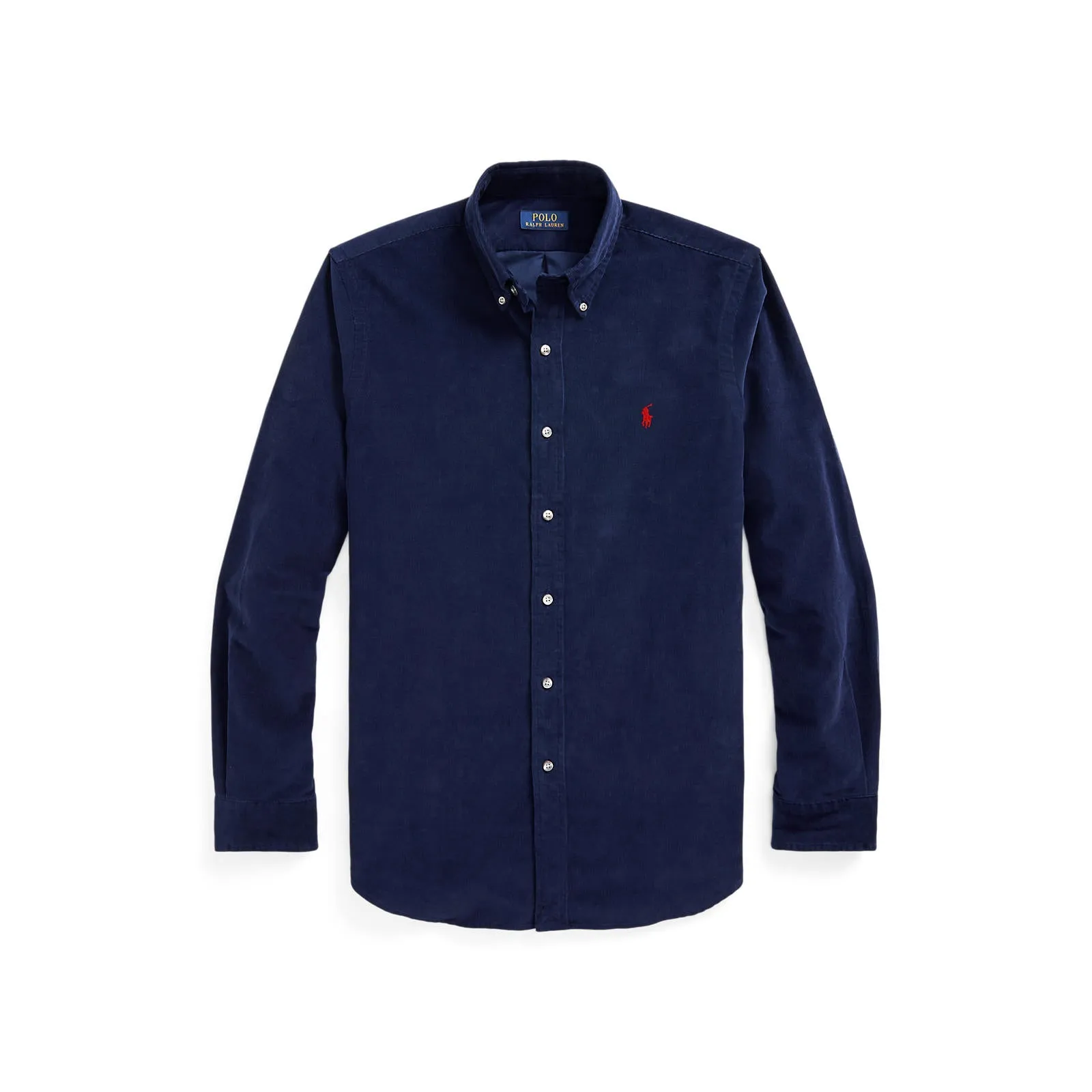 Custom Fit Corduroy Shirt - Newport Navy