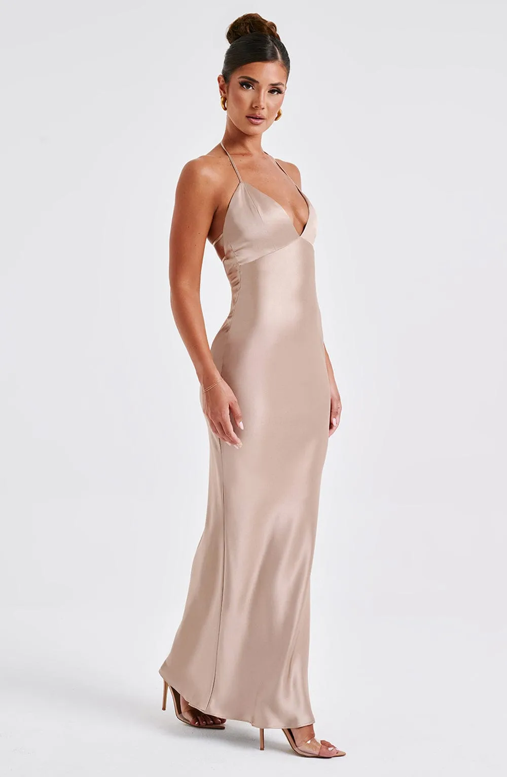 Delphine Maxi Dress - Champagne