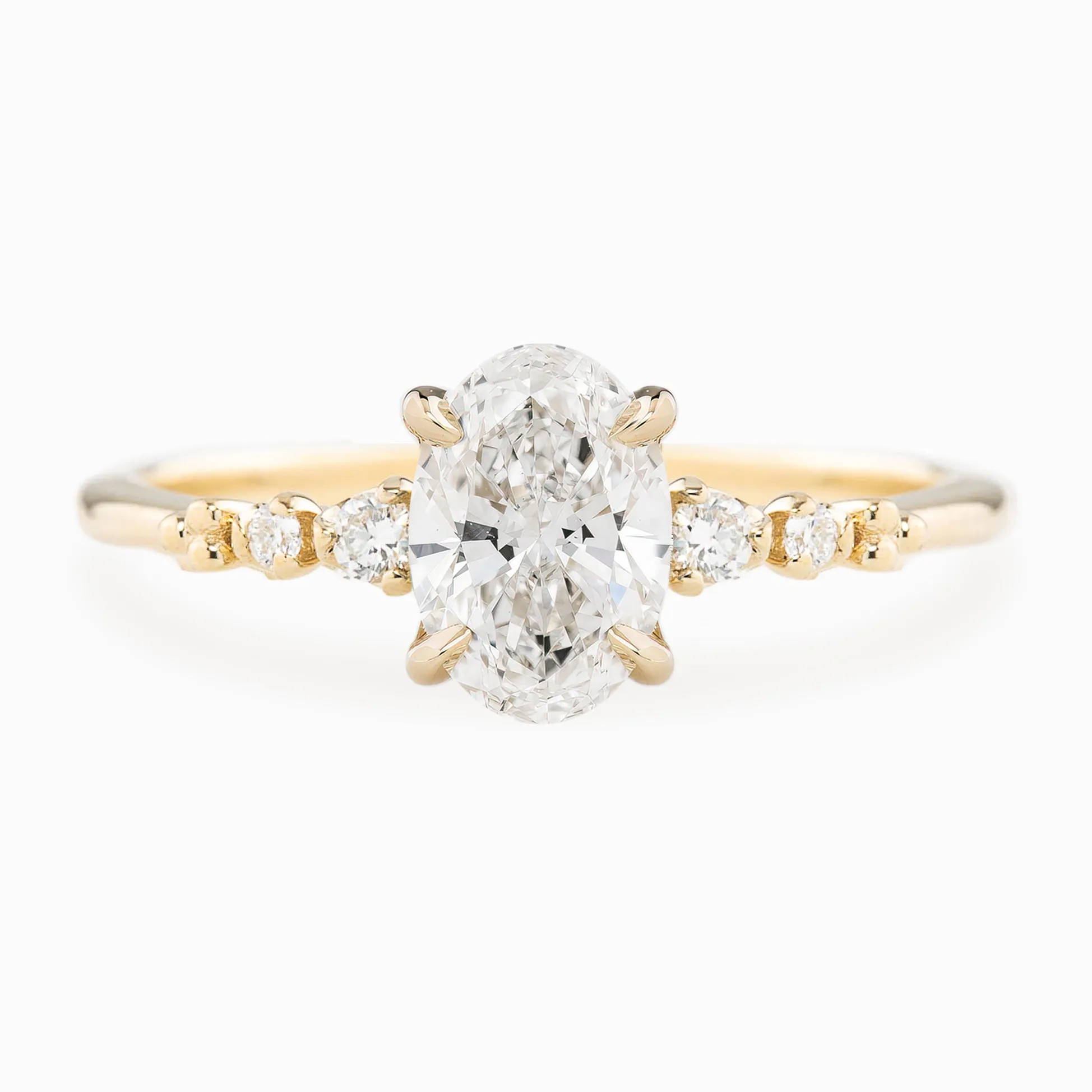 Estel Luxe Oval Diamond Ring (Choose your own diamond)