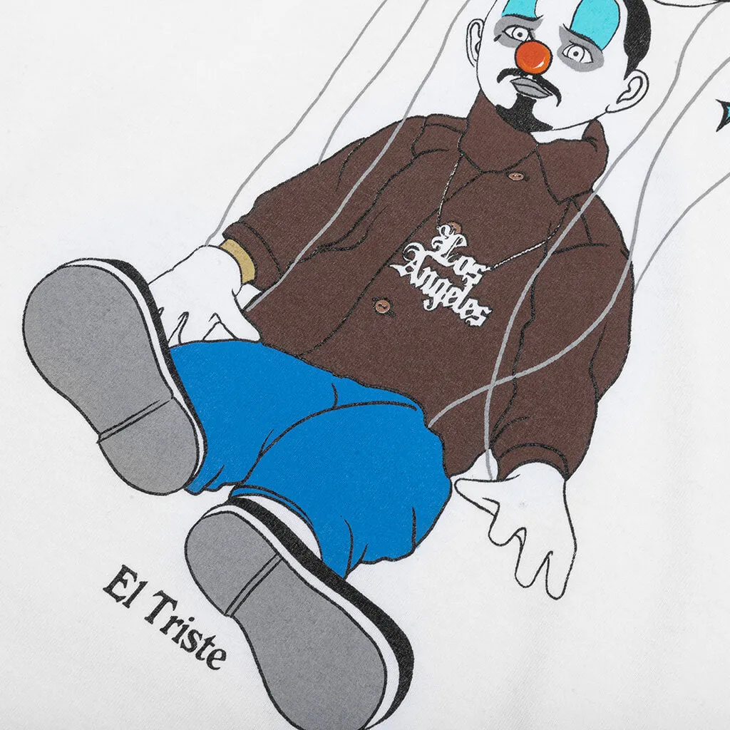 Estevan Oriol x El Triste Puppet Strings L/S Tee - White