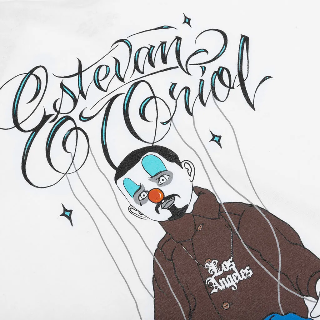 Estevan Oriol x El Triste Puppet Strings L/S Tee - White