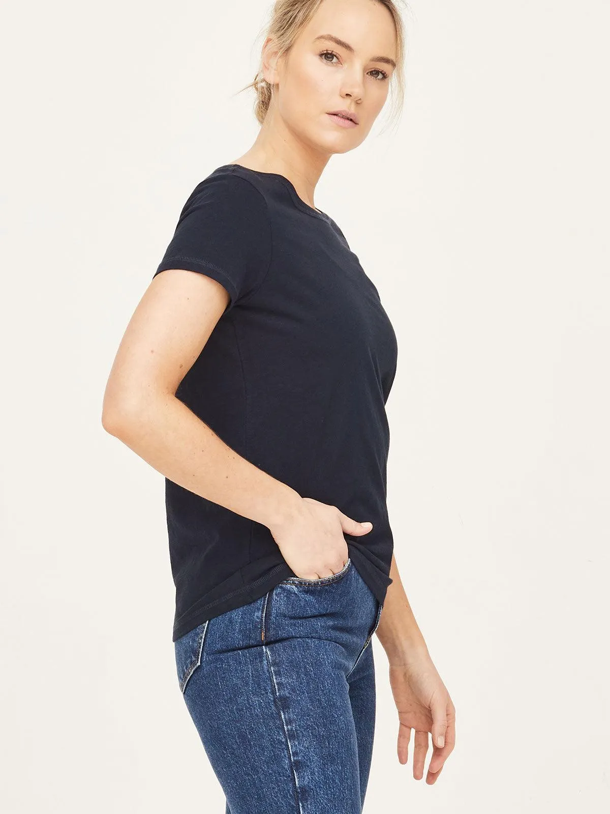 Fairtrade Organic Cotton Tee - Navy