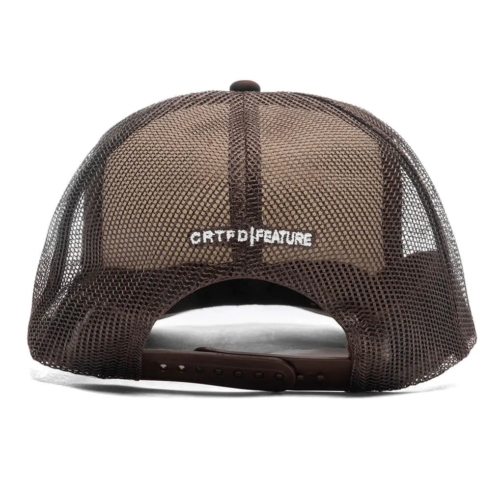 Feature x CRTFD Arizona Magic Trucker - Brown