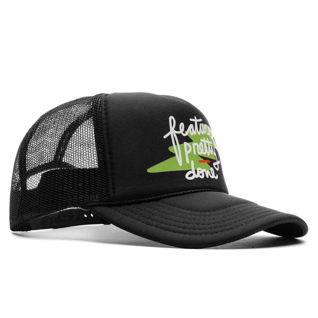 Feature x Pretty Done Lightning Trucker - Black