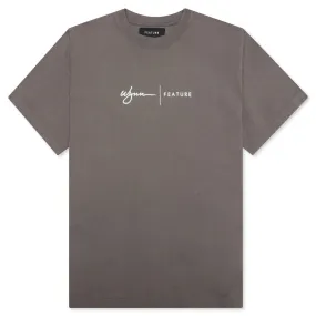 Feature x Wynn Logo Lock Up Tee - Falcon