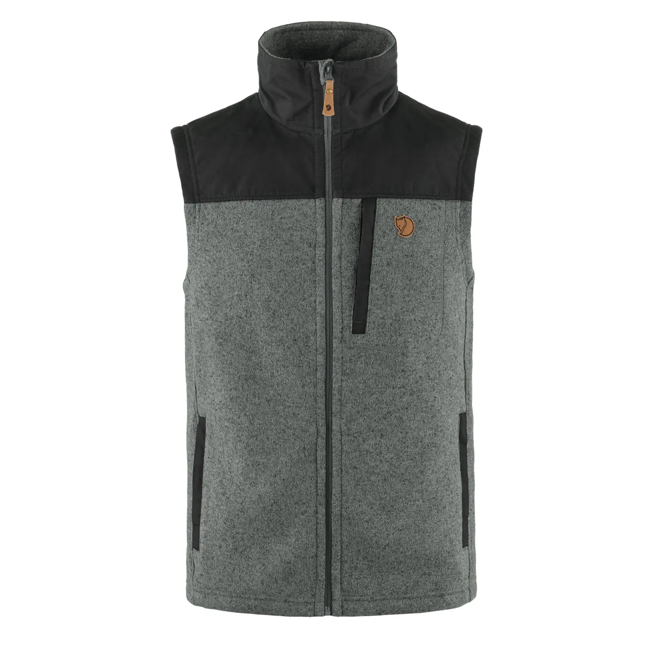 Fjallraven Buck Fleece Vest Grey Melange