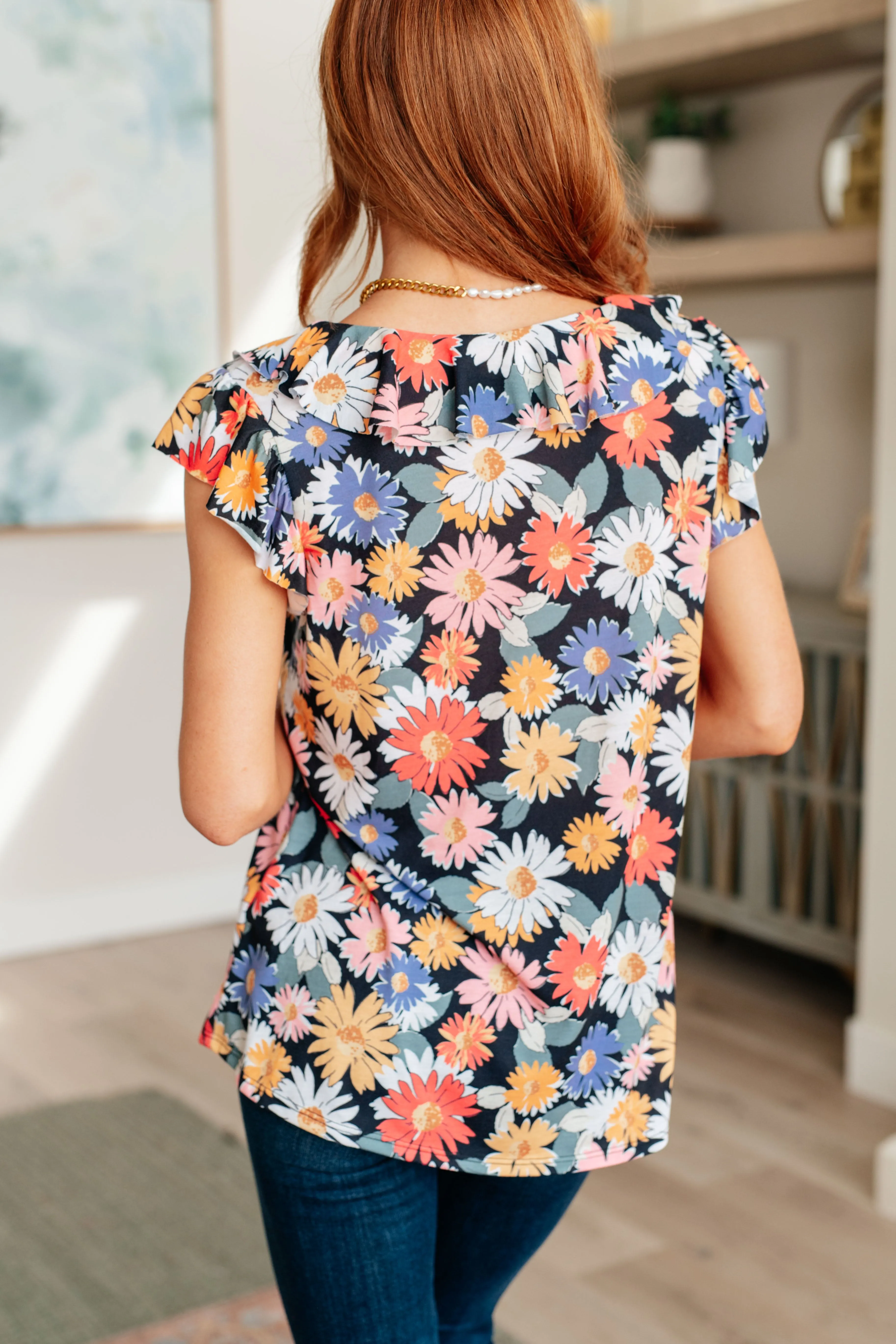 Flower Power Floral Top