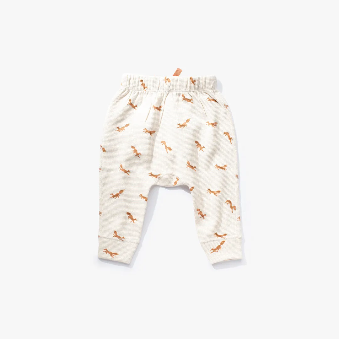 Fox Waffle Pants